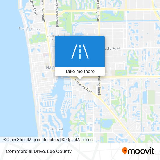 Commercial Drive map