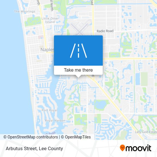 Arbutus Street map