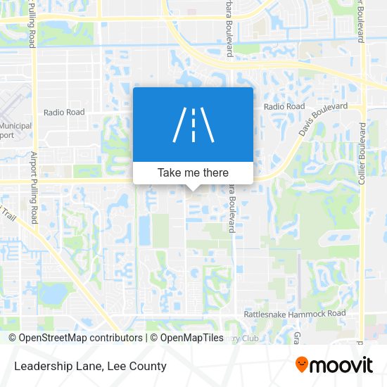 Leadership Lane map