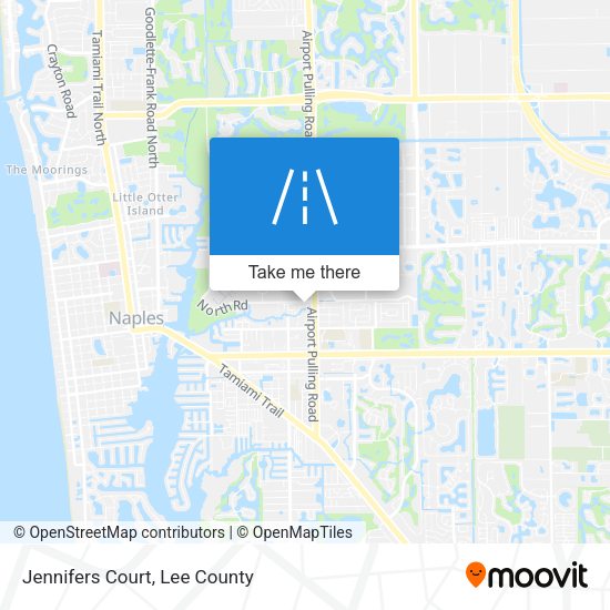 Mapa de Jennifers Court