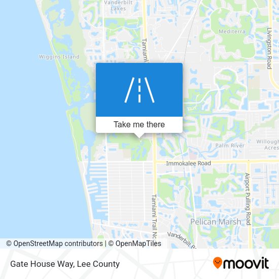 Mapa de Gate House Way