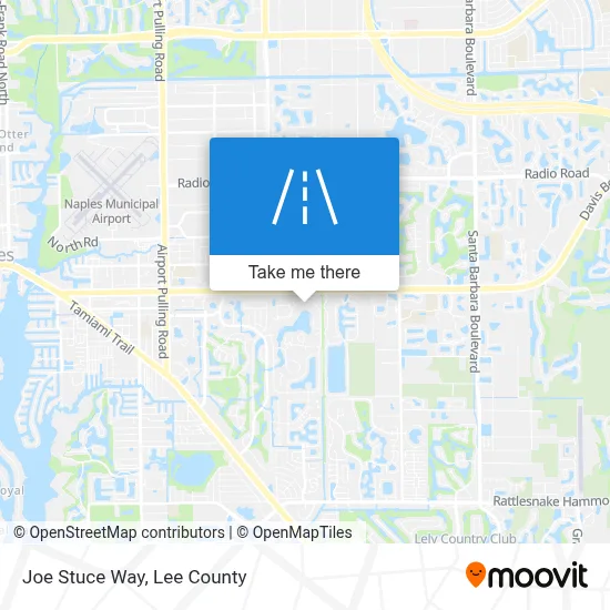 Joe Stuce Way map