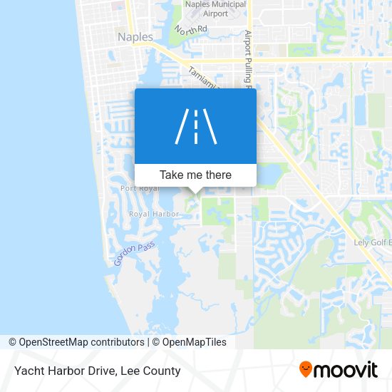 Yacht Harbor Drive map