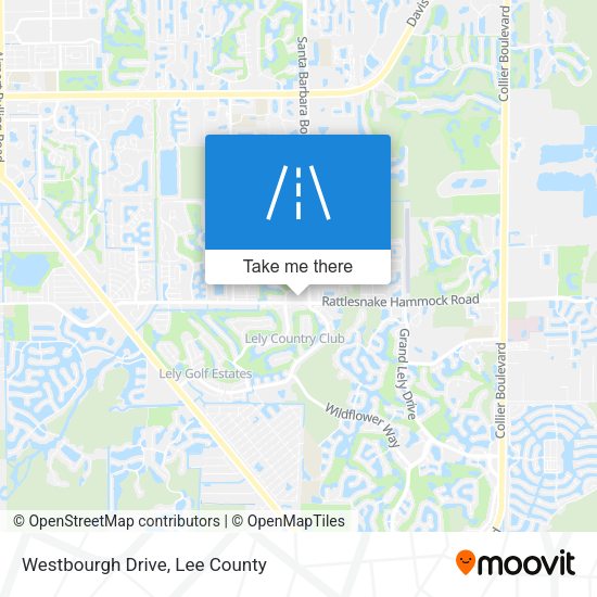 Westbourgh Drive map