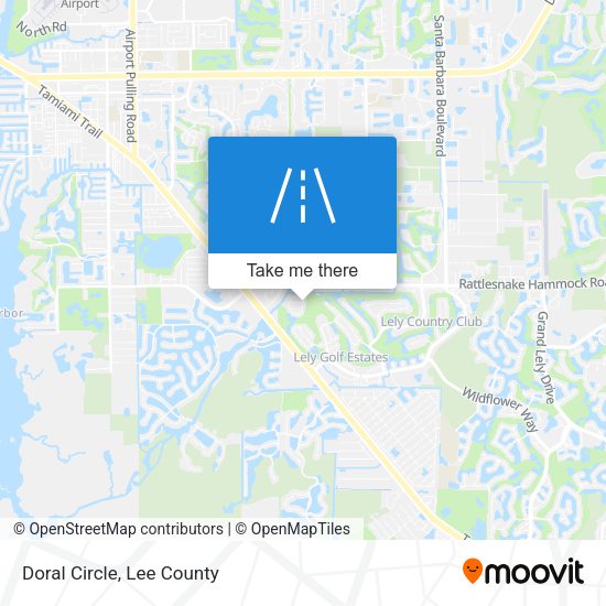 Mapa de Doral Circle
