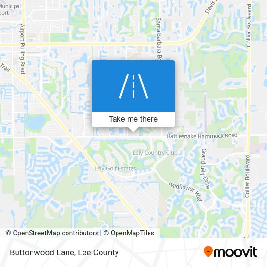 Mapa de Buttonwood Lane