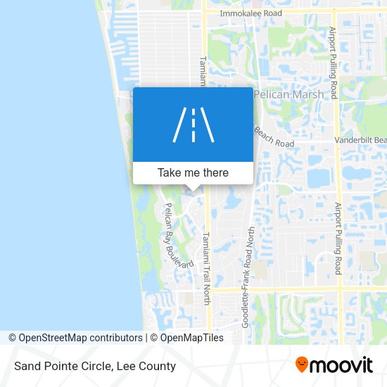 Sand Pointe Circle map