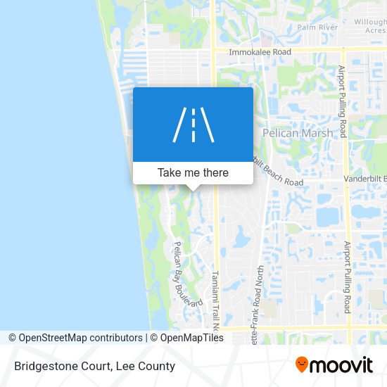 Mapa de Bridgestone Court