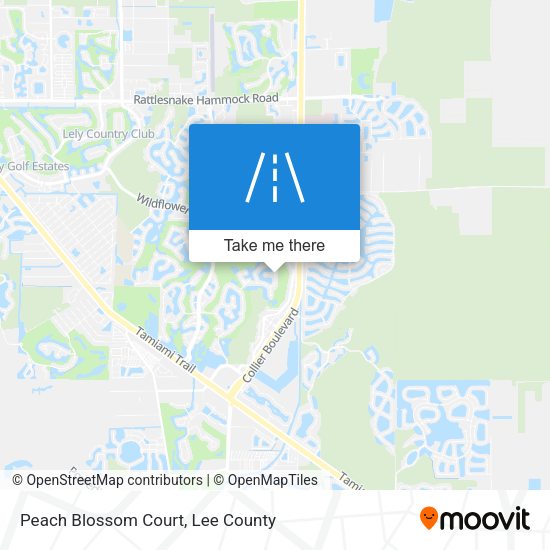 Peach Blossom Court map