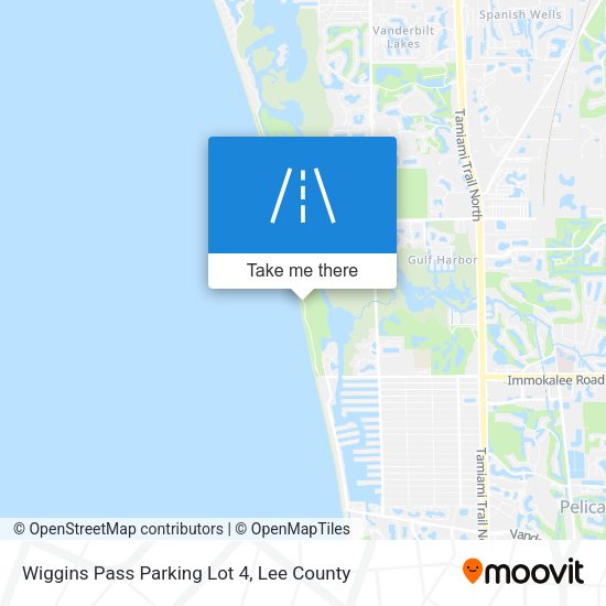 Mapa de Wiggins Pass Parking Lot 4