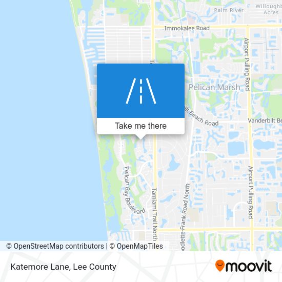 Mapa de Katemore Lane