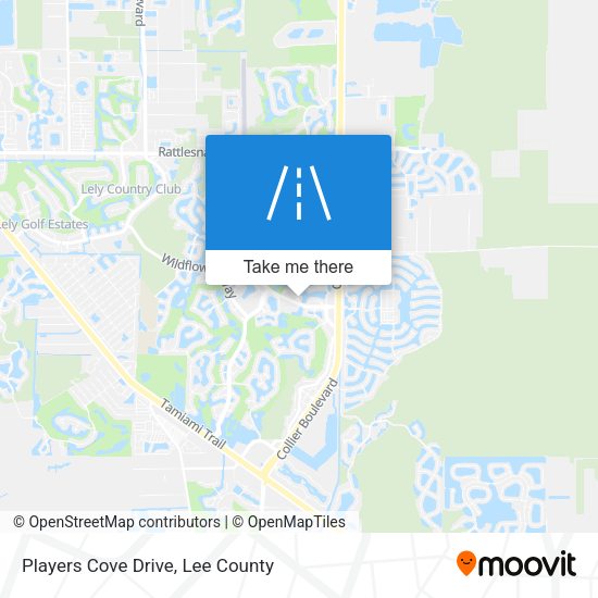 Players Cove Drive map