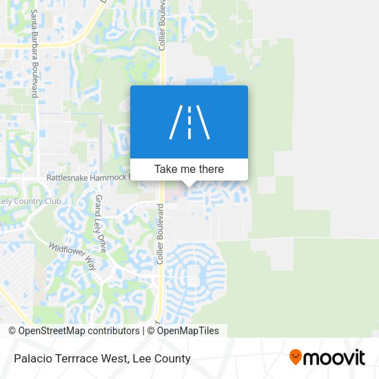 Mapa de Palacio Terrrace West