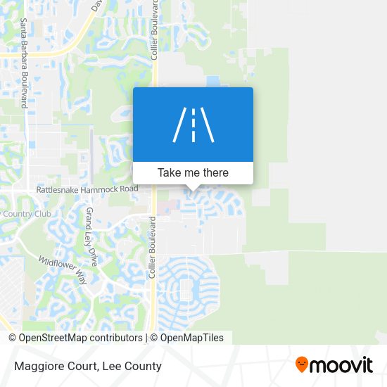 Maggiore Court map