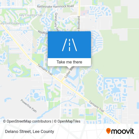Mapa de Delano Street