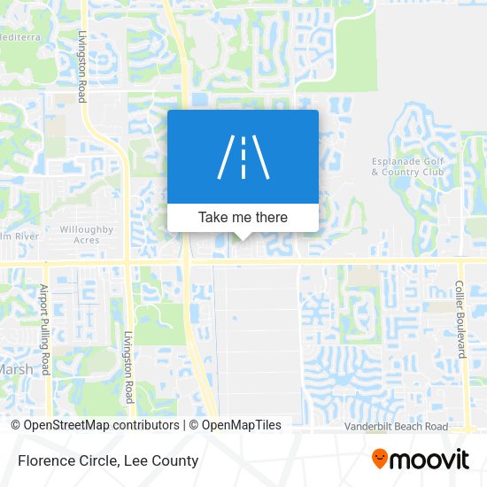 Florence Circle map