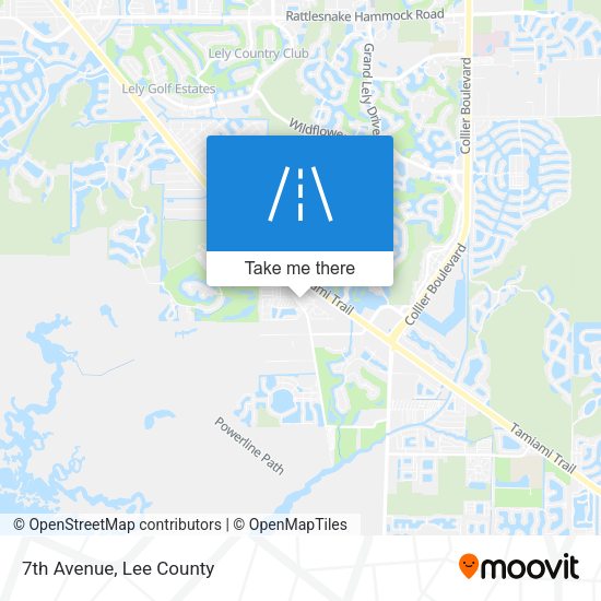 Mapa de 7th Avenue