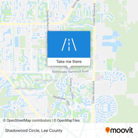 Shadowood Circle map