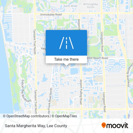 Santa Margherita Way map