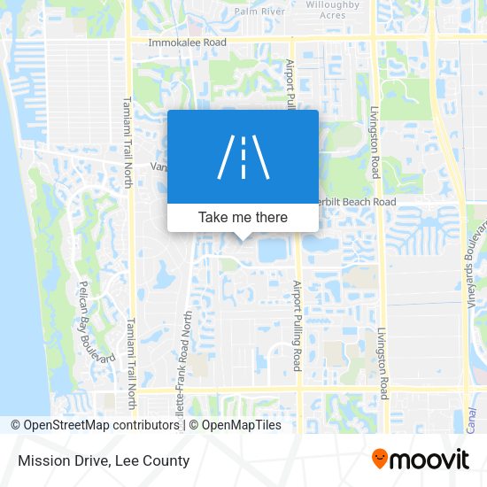 Mapa de Mission Drive