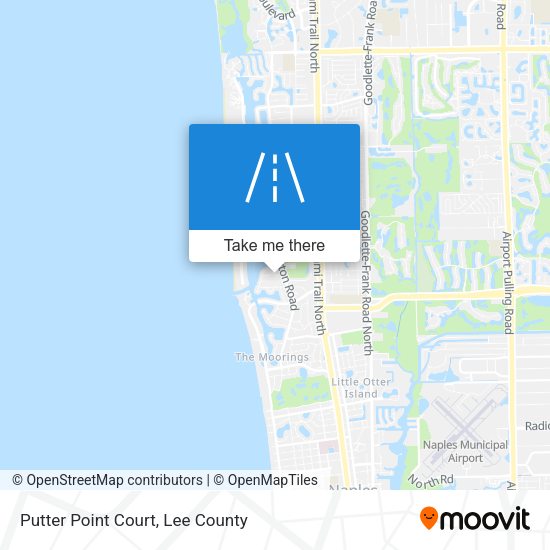 Mapa de Putter Point Court