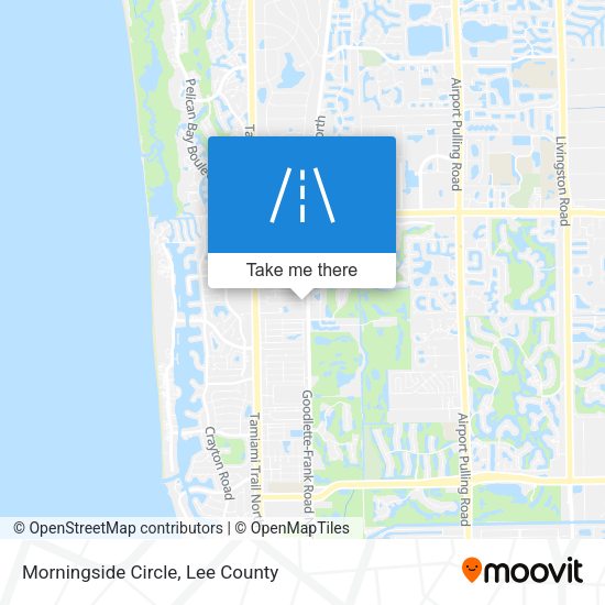 Morningside Circle map