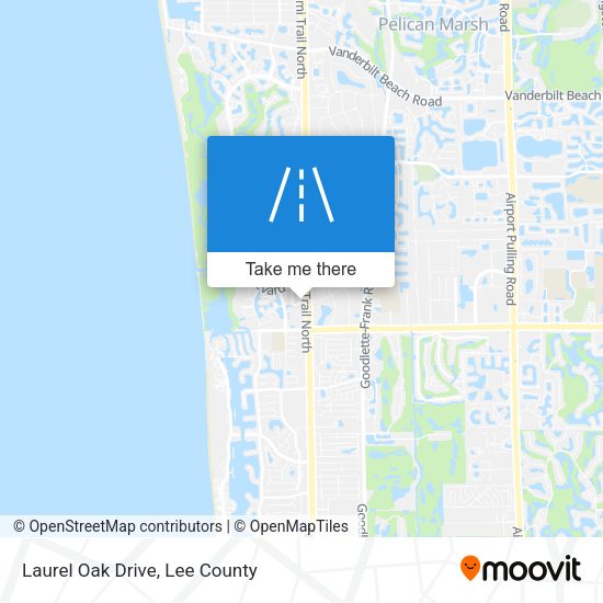 Mapa de Laurel Oak Drive