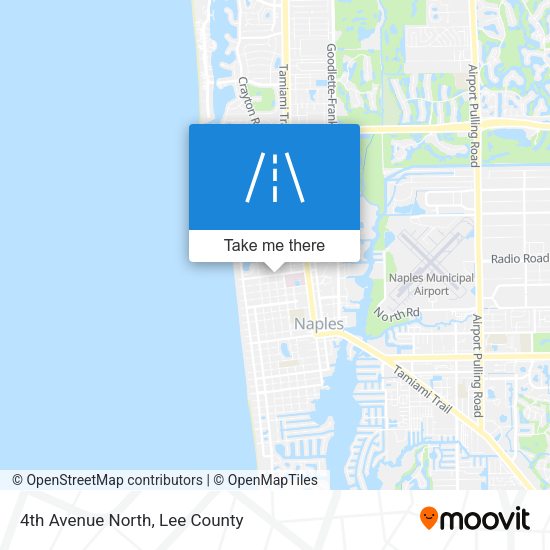 4th Avenue North map