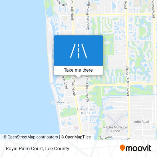Royal Palm Court map