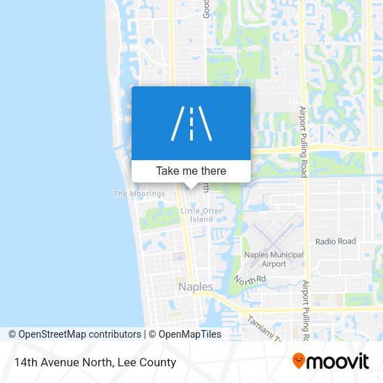 14th Avenue North map