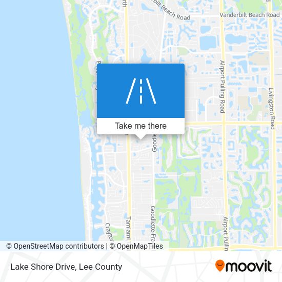 Lake Shore Drive map