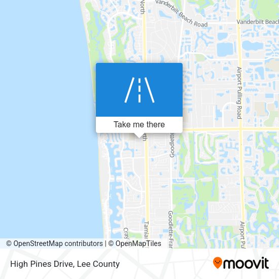 Mapa de High Pines Drive