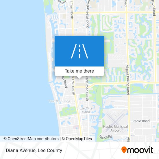 Mapa de Diana Avenue