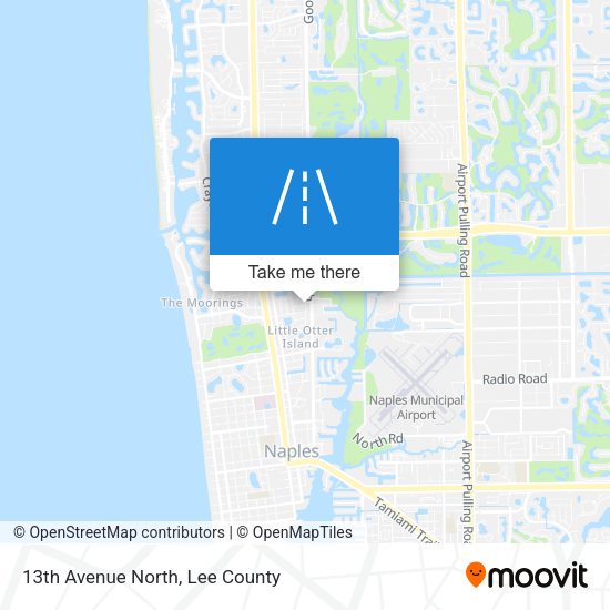 13th Avenue North map