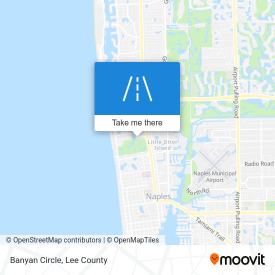 Mapa de Banyan Circle