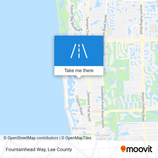 Fountainhead Way map