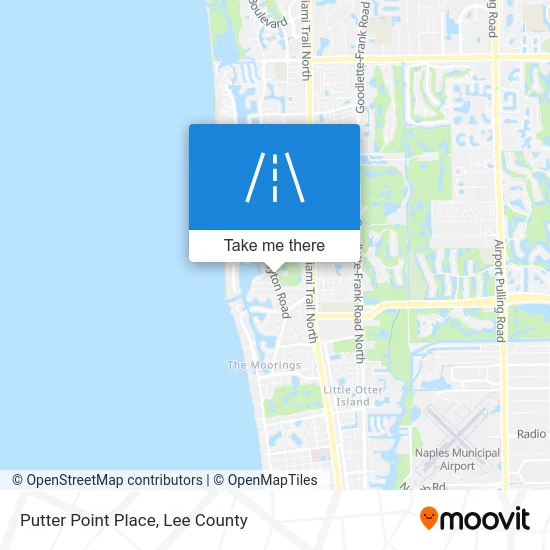 Putter Point Place map