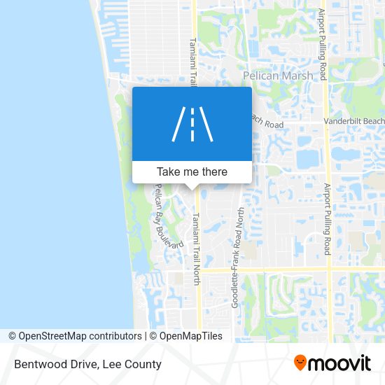 Mapa de Bentwood Drive