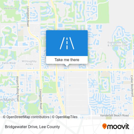 Bridgewater Drive map