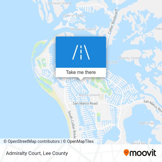 Mapa de Admiralty Court