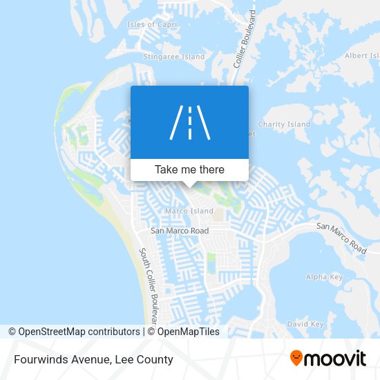 Fourwinds Avenue map