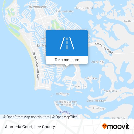 Mapa de Alameda Court