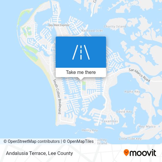 Andalusia Terrace map