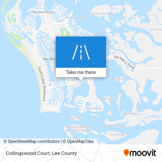 Collingswood Court map