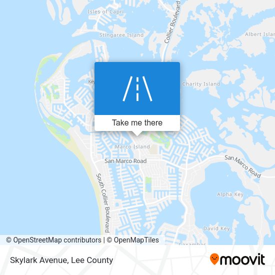 Mapa de Skylark Avenue