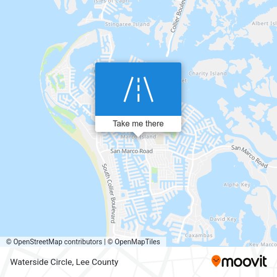 Mapa de Waterside Circle