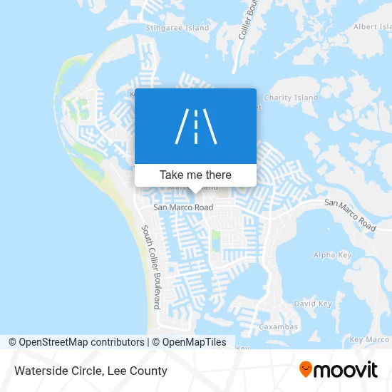 Waterside Circle map
