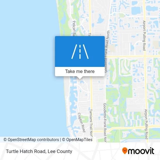 Turtle Hatch Road map