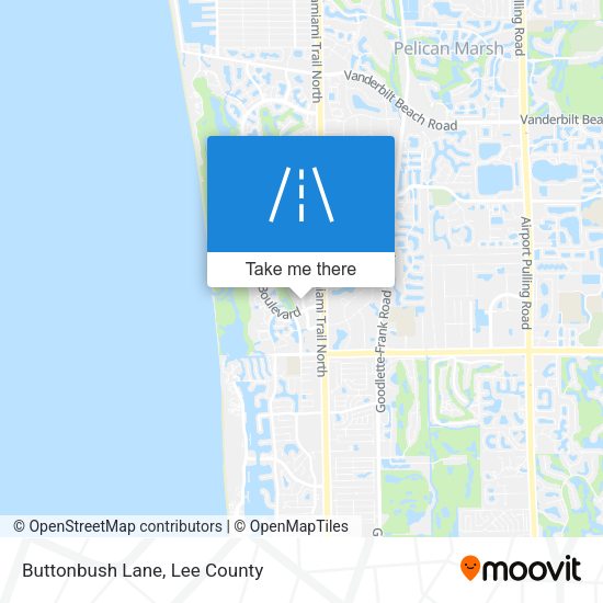 Mapa de Buttonbush Lane