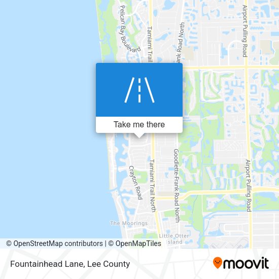 Mapa de Fountainhead Lane